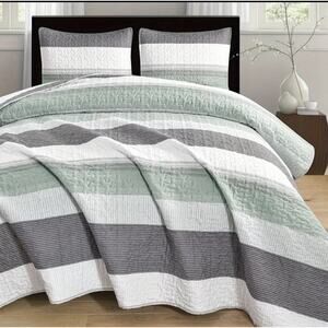 3-Piece King/California King Quilted Coverlet Bedspread